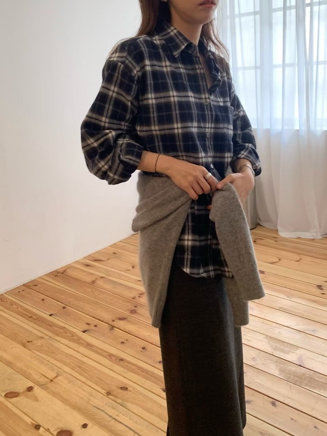 (予約) fl lanel / Tomy check shirts 2color