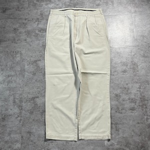 90-00s Ralph Lauren USA製 38×30 ホワイトチノパンツ