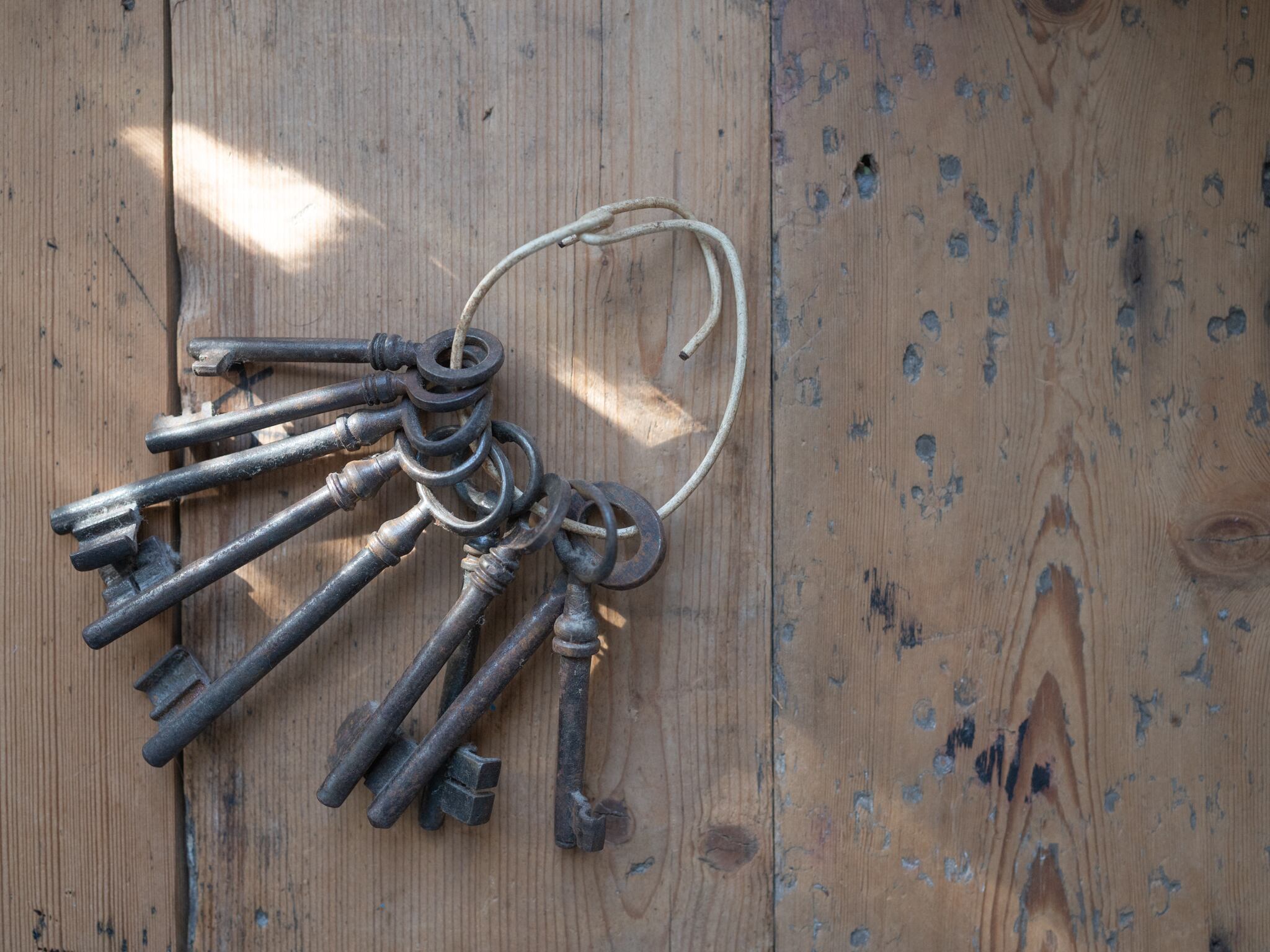 フランスの古い鍵(2)フレンチアンティーク ヴィンテージ アンティークキー