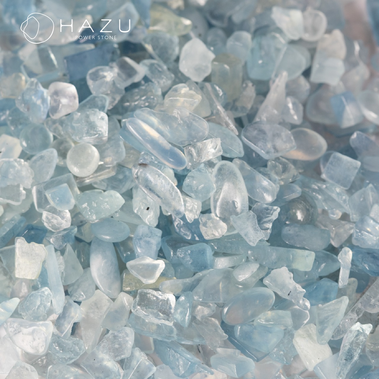 アクアマリンさざれ(100g)