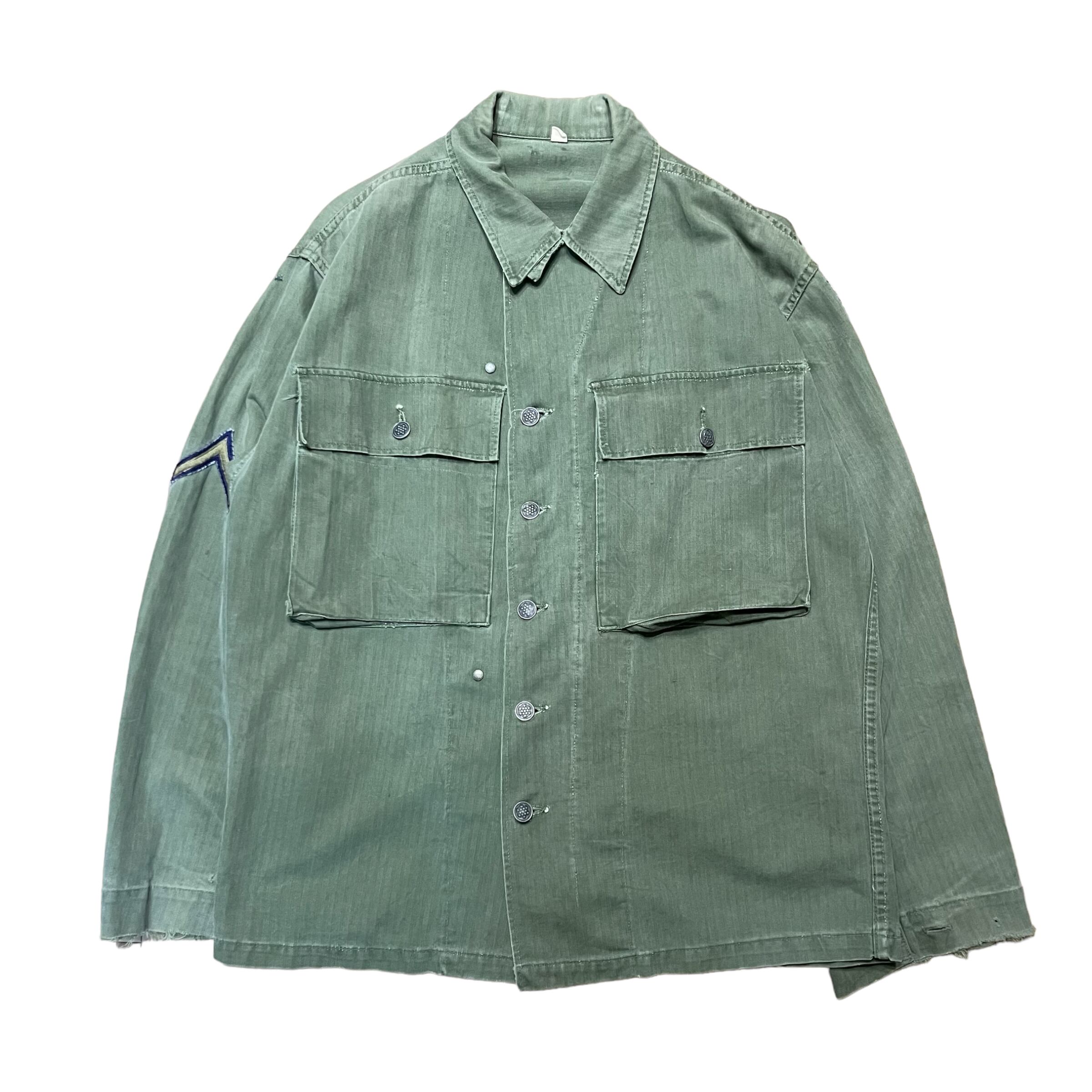 40's U.S.ARMY M-43 HBT jacket 13star button【36R】