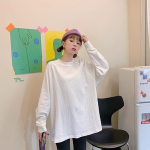 【韓国通販 dgo】simple long sleeve T-shirt 2colors（A1344）