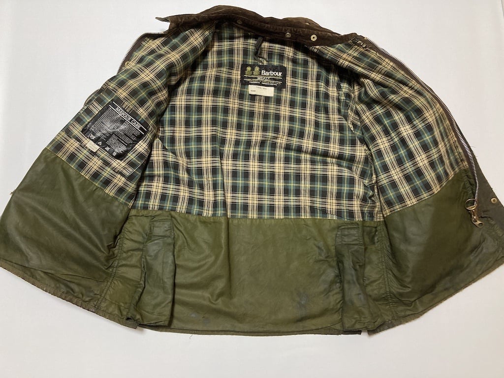 82s〜87s  Barbour  BEDALE  2ワラント　バブアー　4ポケットビデイル