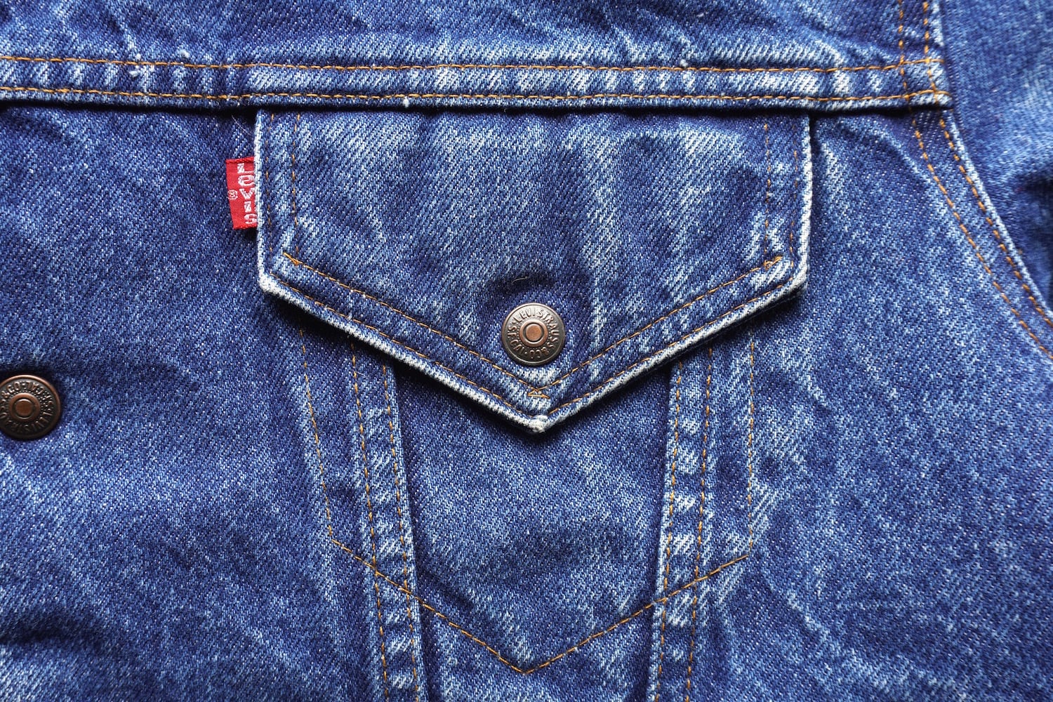 1970's〜80's USA製 [Levi's] 4ポケット 3rd型 デニムボアジャケット