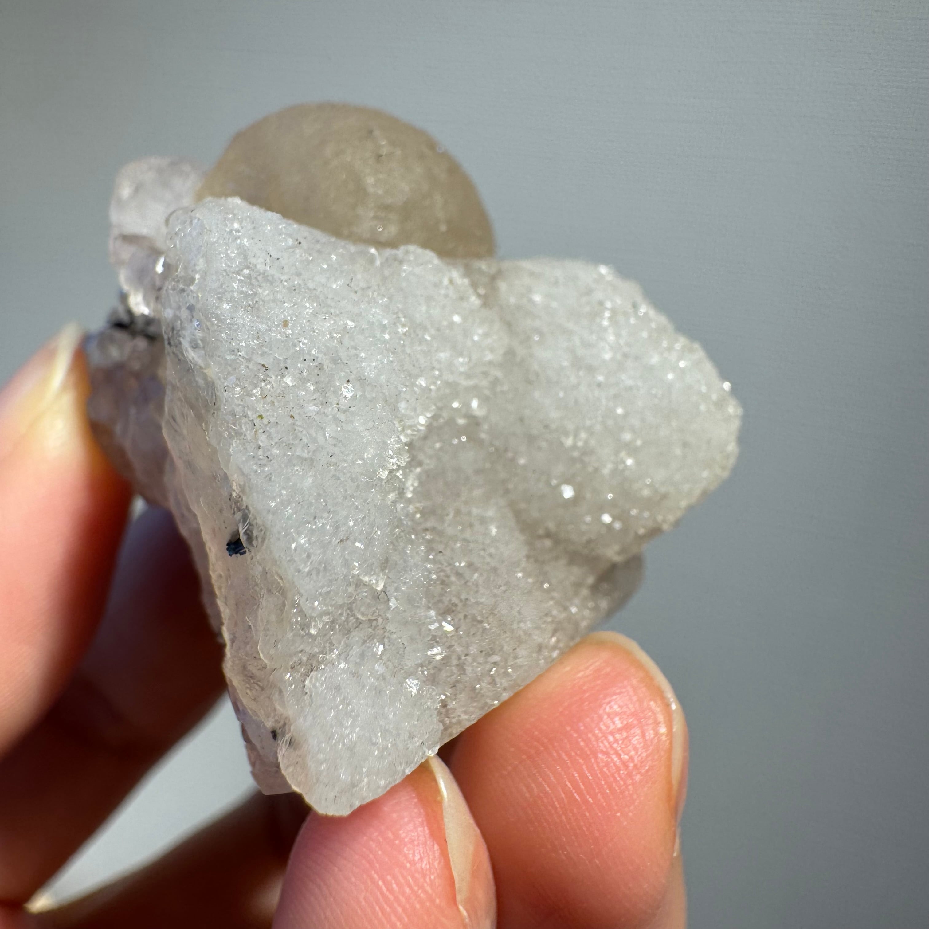 ポンデリングフローライト母岩付き＊ブドウ状蛍石原石＊251003＊天然石