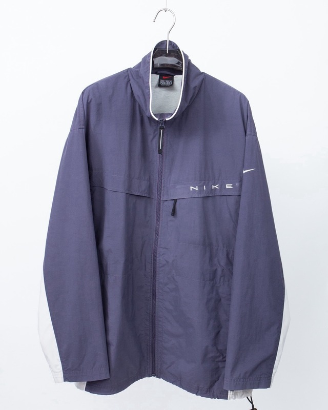 "NIKE" design smooth zip-up jacket