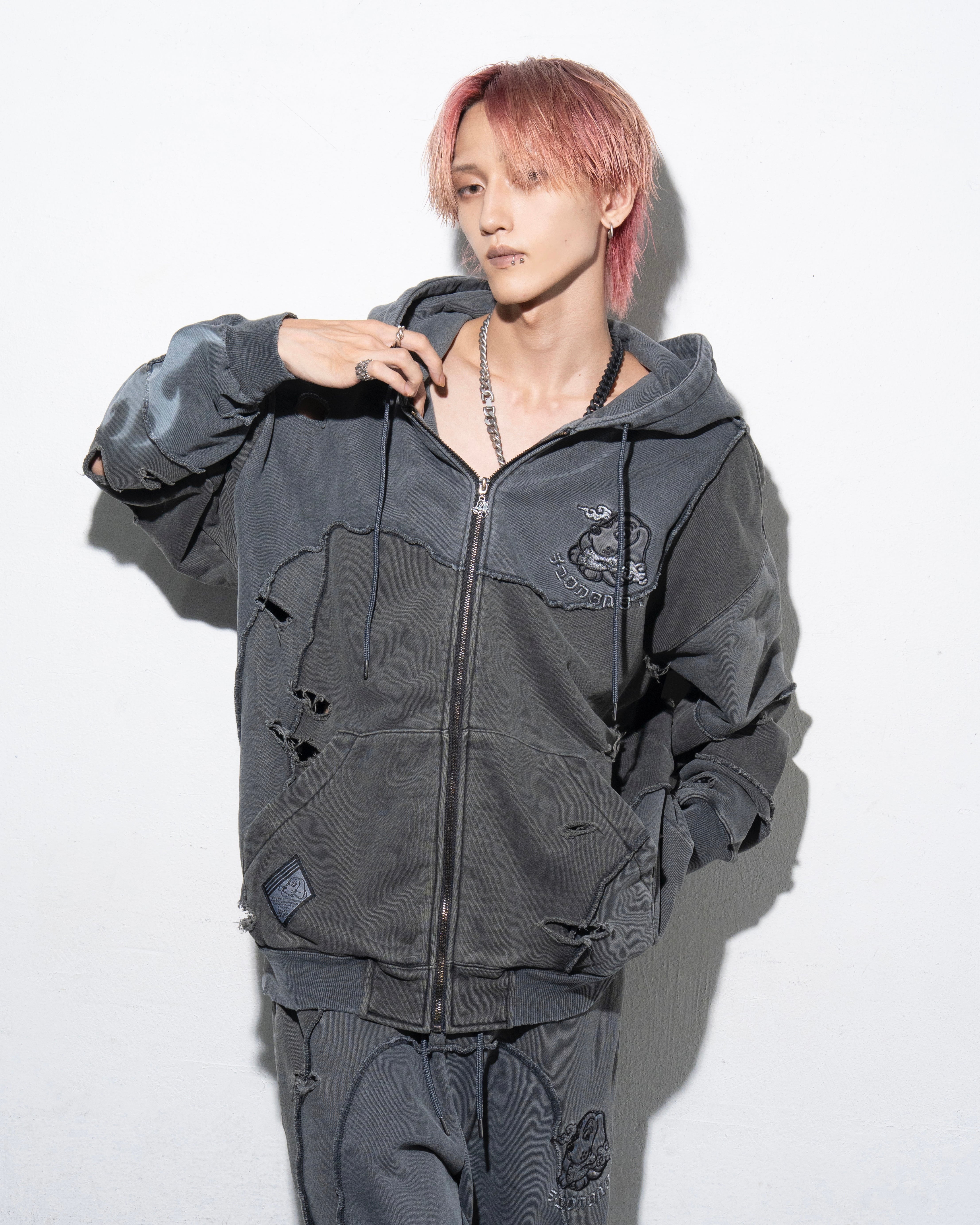 GALFY×チュウカタベタイ ParkerSETUP/黒 | チュウカタベタイ