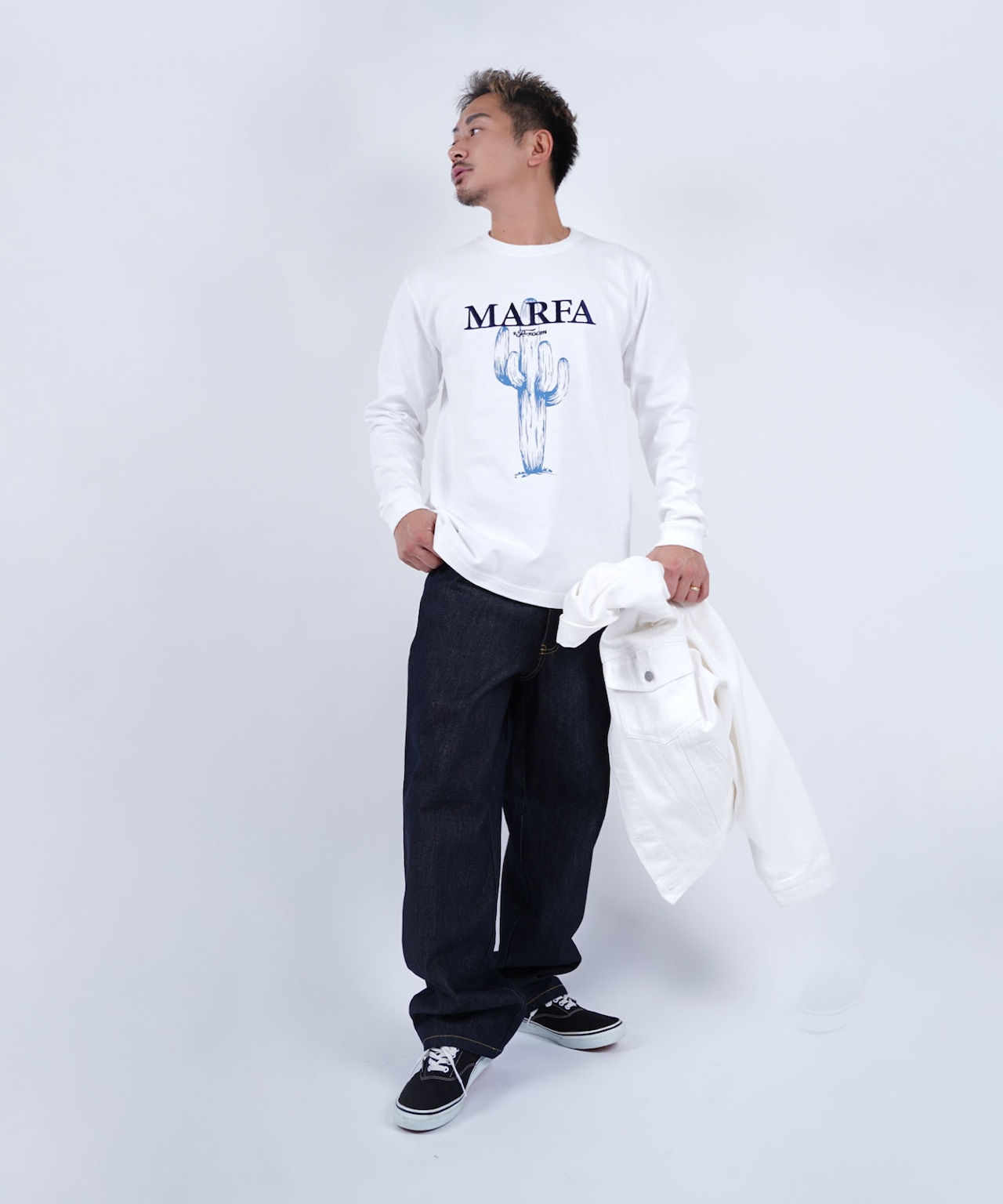 【#Re:room】MARFA EMBROIDERY LONG SLEEVE［REC745］