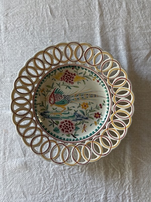 Vintage pottery デザインサーバーplate