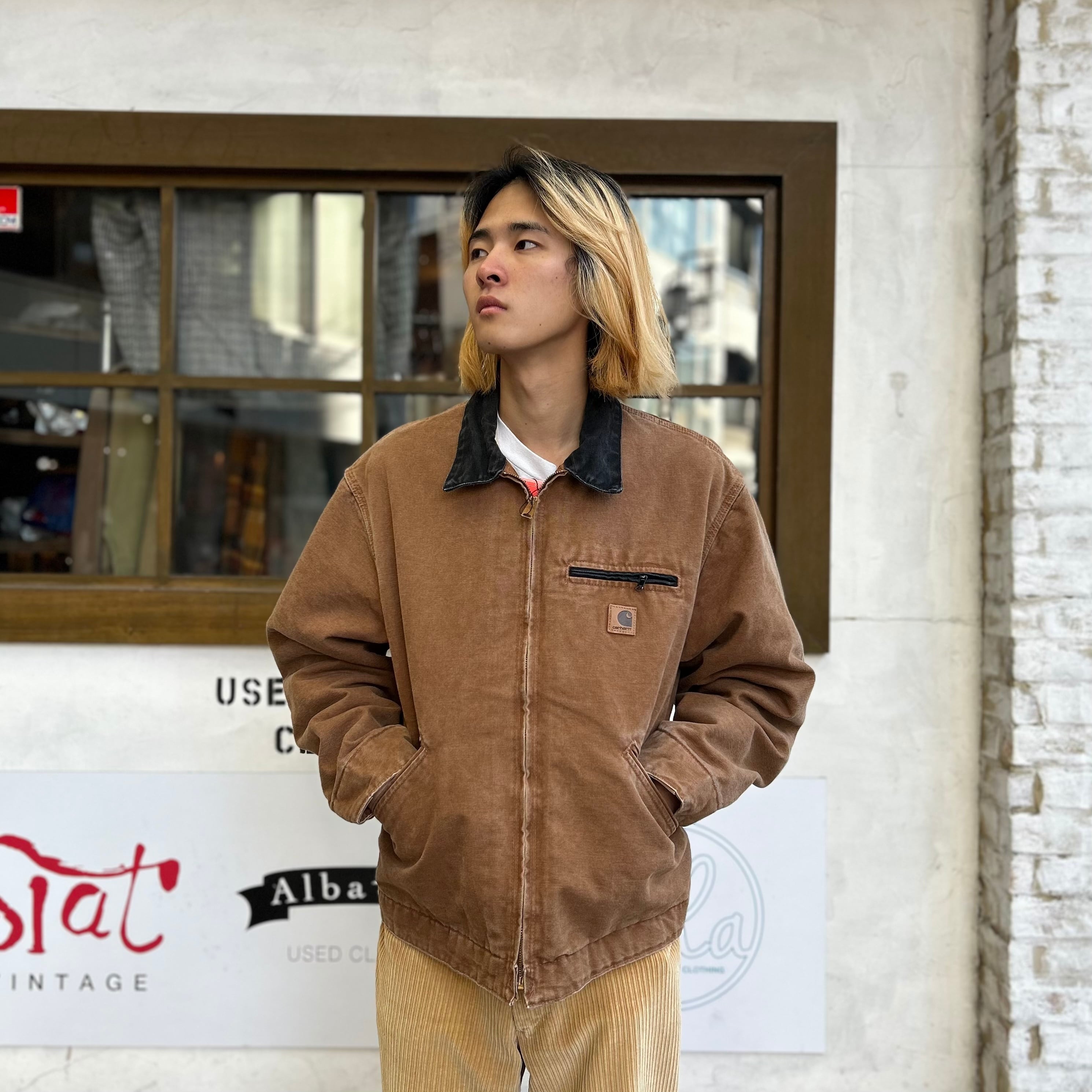 90s Carhartt カーハート ダックジャケット XL ブラウンtwinkle_outer