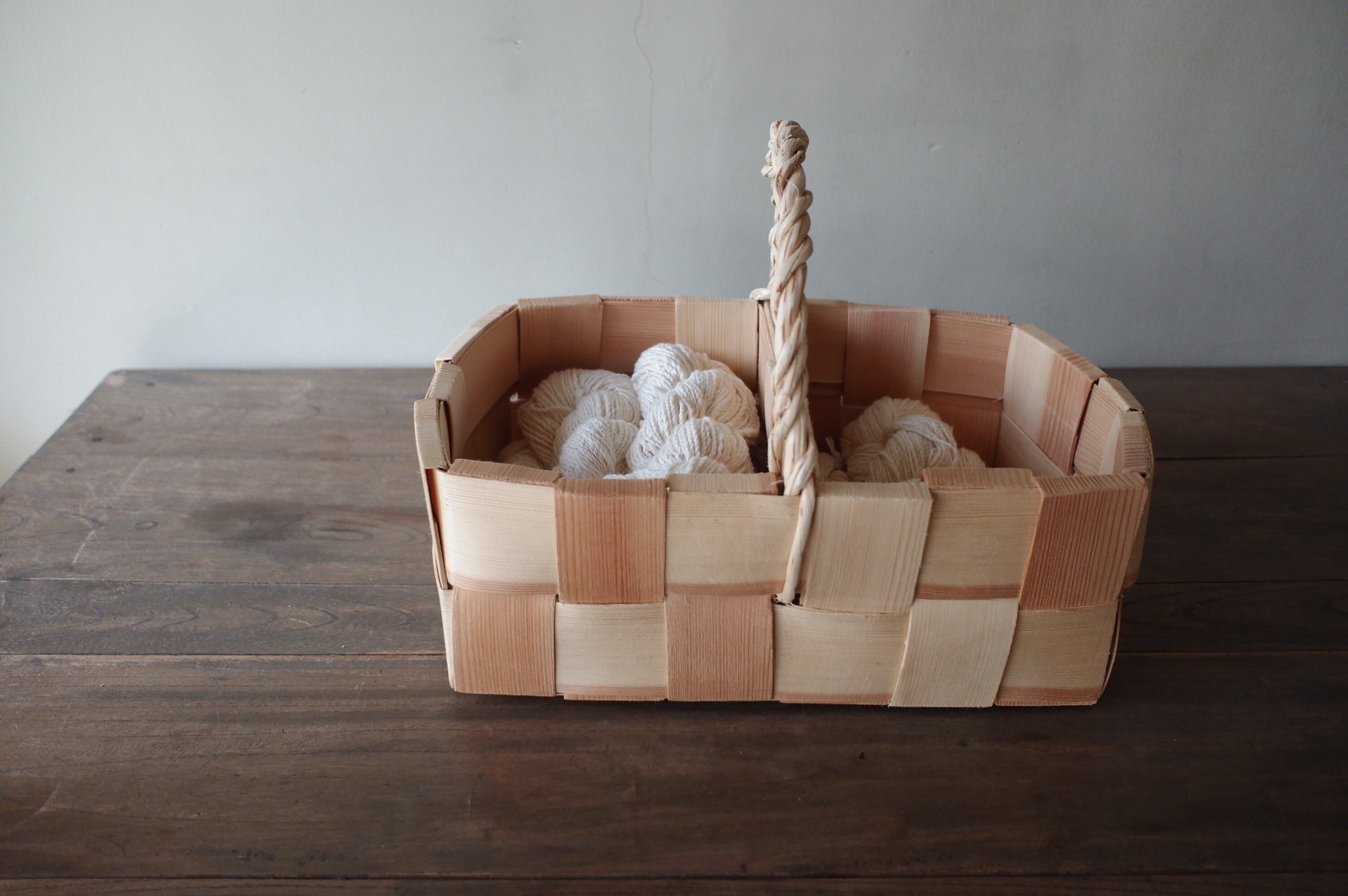 マッシュルームバスケット M(仕切り付き)