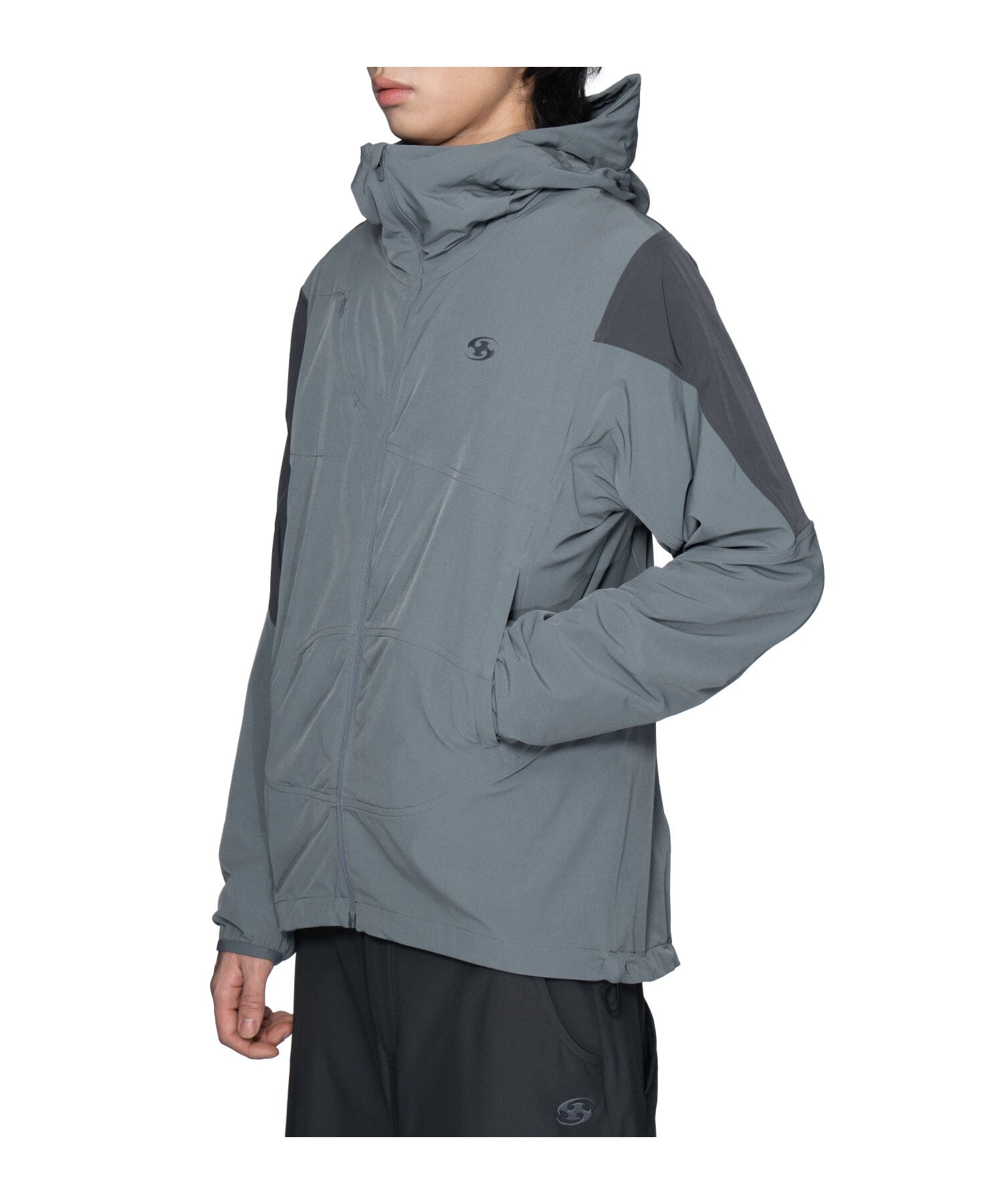SAN SAN GEAR] 23FW INSULATION HOODIE JACKET GREY 正規品 韓国