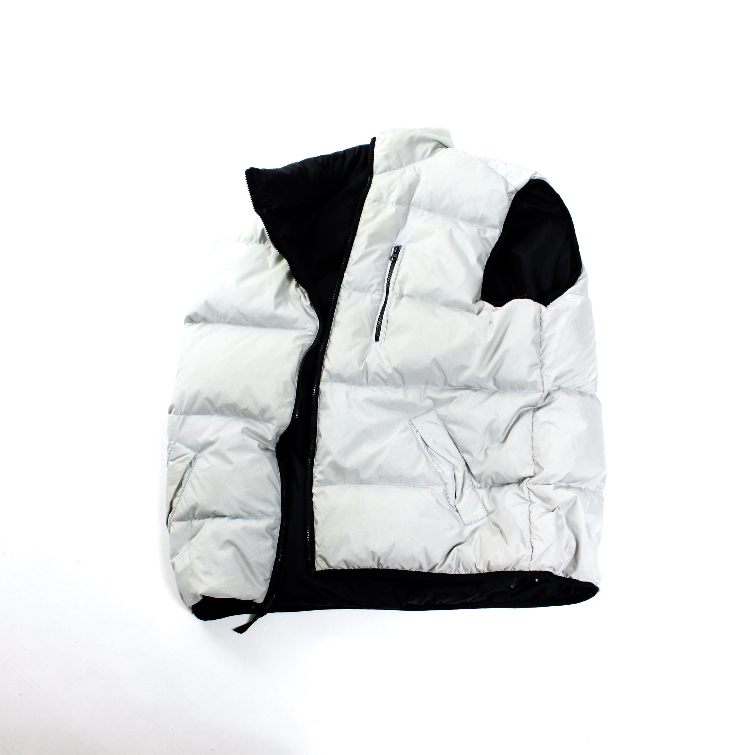 0466. old navy reversible down vest オールドネイビー ダウンベスト