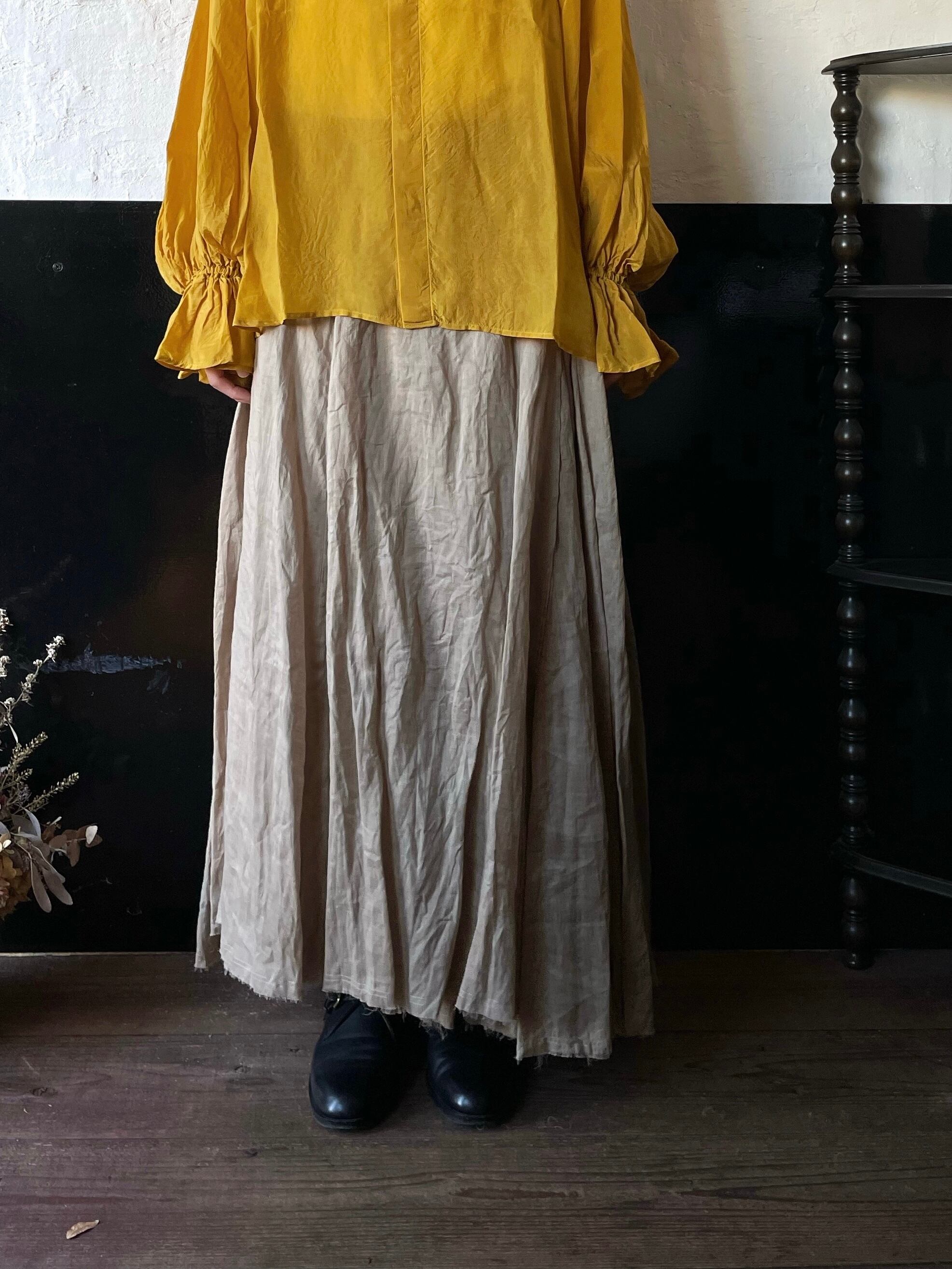 suzuki takayuki long skirt bay leaf | TALE COCOON suzuki takayuki long skirt bay leaf | TALE COCOON