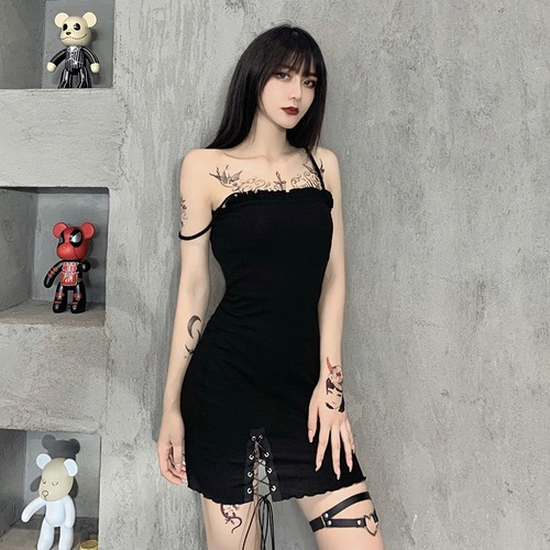✞✝✞ ブラックスカート ★ストラップレス ✞✝✞ ゴスロリ SM ミリ 甘ロリ クラロリ 和ロリ エレガント 黒ロリ 姫ロリ 華ロリ AA-AA6777765
