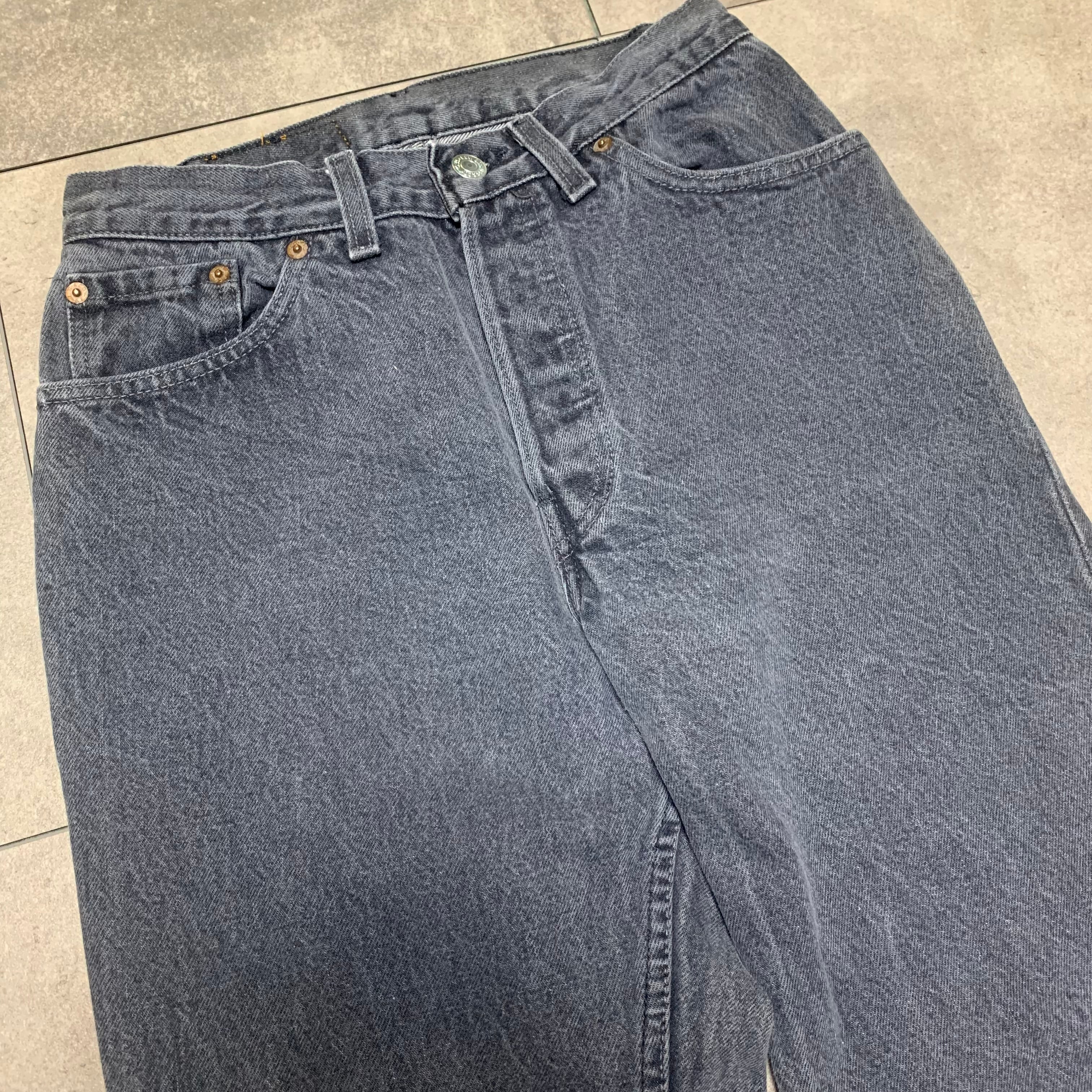 USA製 80s Levi's 501 ビンテージ ブラックデニム 刻印544 80 USA製 80s Levi's 501 ビンテージ ブラックデニム 刻印544 80