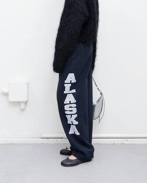 1990s spellout wide-leg sweatpants