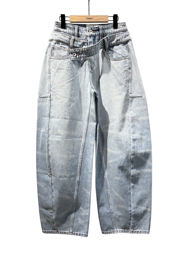 【26SS】Feng Chen Wang フェンチェンワン / DOUBLE WASIT DENIM TROUSERS