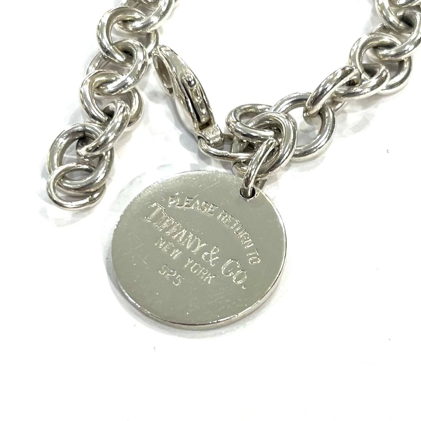 #165 ティファニーピン ヴィンテージ　Tiffany Faith シルバー TIFFANY&CO.】 2651 ヴィンテージティファニー tiffany リターントゥ
