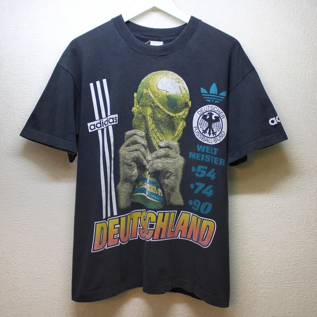 1990's adidas / "WELTMEISTER" World Cup S/S Tee | TEKITOU CLOTHING