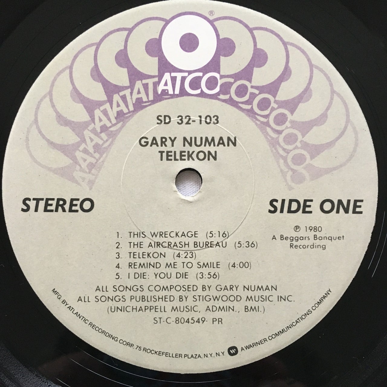 LP】Gary Numan – Telekon | マメシバレコード mameshiba records