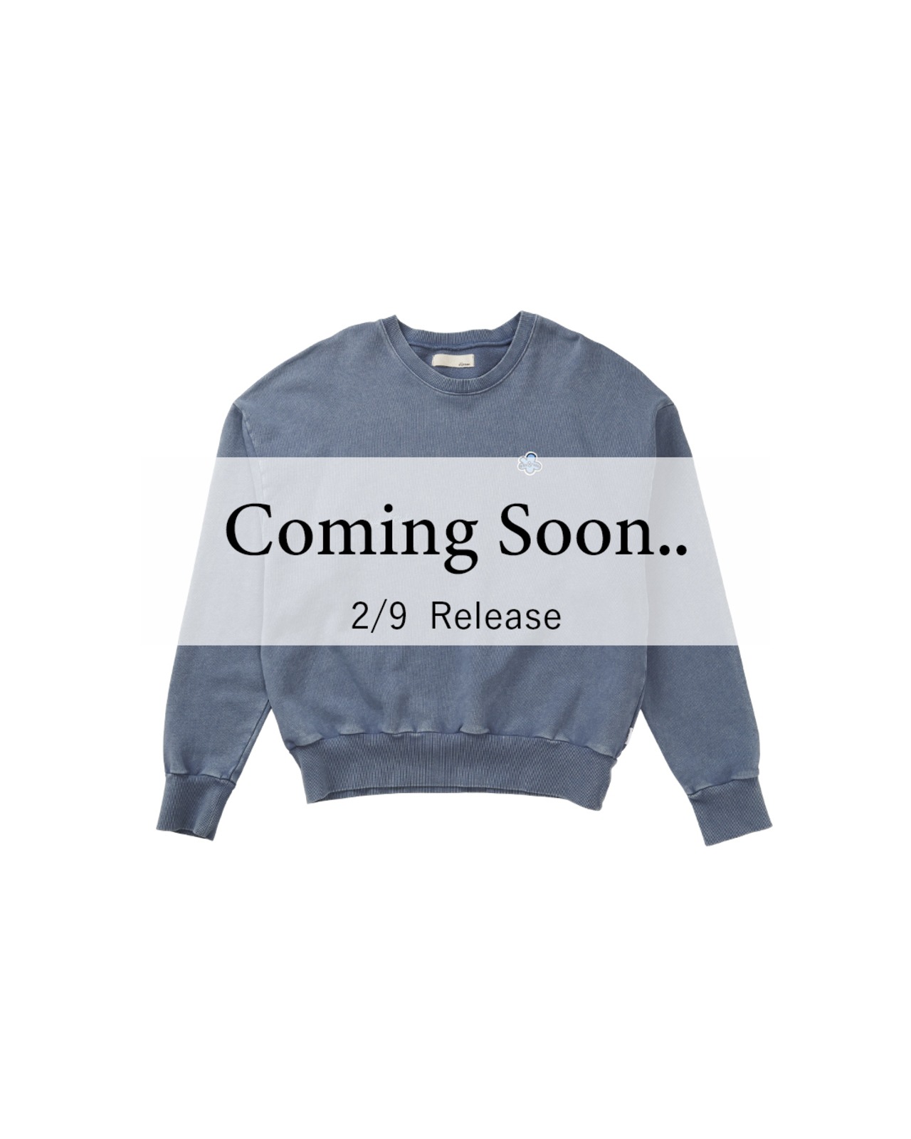 【#Re:room】FLOWER ICON WASHED TRAINER［REC878］