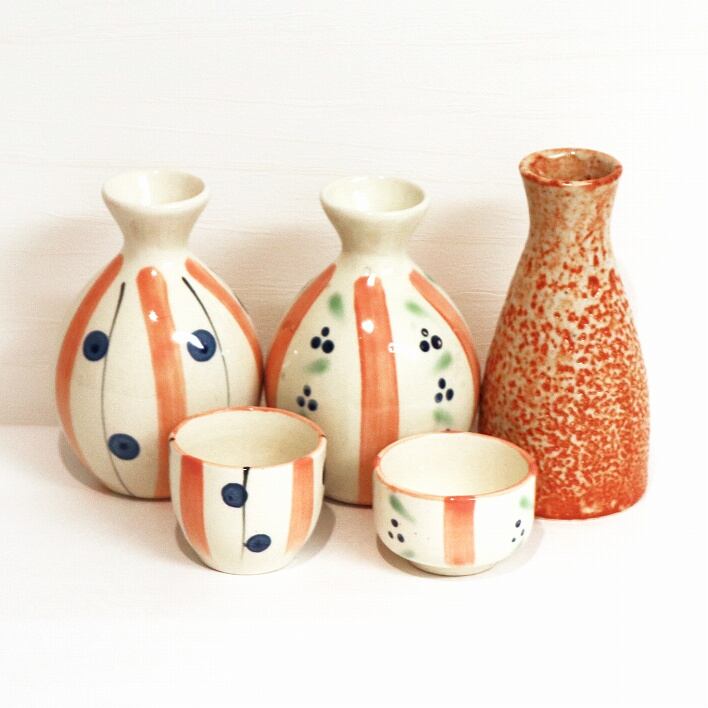 徳利・お猪口・ぐい呑・酒器セット・No.200412-62・梱包サイズ60