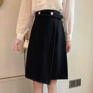 【送料無料】 ロングスカート アシンメトリー ロング ロング丈 膝丈 フレア Aライン シンプル ハイウエスト ポケット かわいい 大人可愛い きれいめ カジュアル 大人 上品 おしゃれ お洒落 こなれ感 コンサバ系 ラフ 抜け感 レディライク 無地 春 誕生日会 30代 40代 レディース 女性用 ママ ママ服 ママコーデ OL デート お出かけ お呼ばれ 休日 お茶会 女子会 授業参観 着回し 重ね着 韓国 ファッション スタイル 体型カバー 美脚 脚長 定番 プチプラ 着痩せ 黒 ブラック