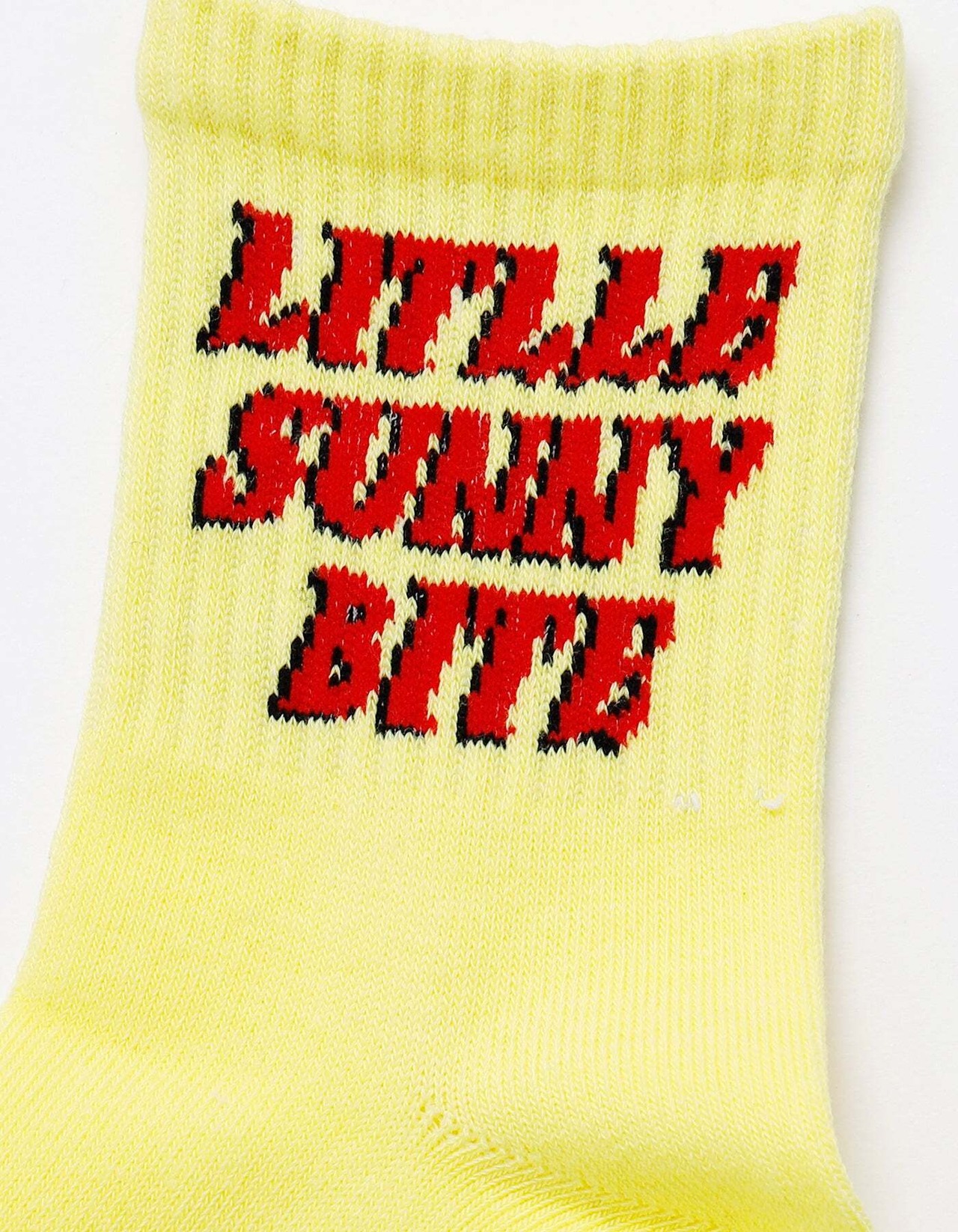 【Little sunny bite】Logo socks