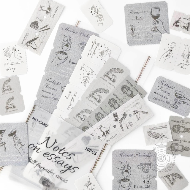 ミシン目加工シール Bill Favorite 1 <S1029>