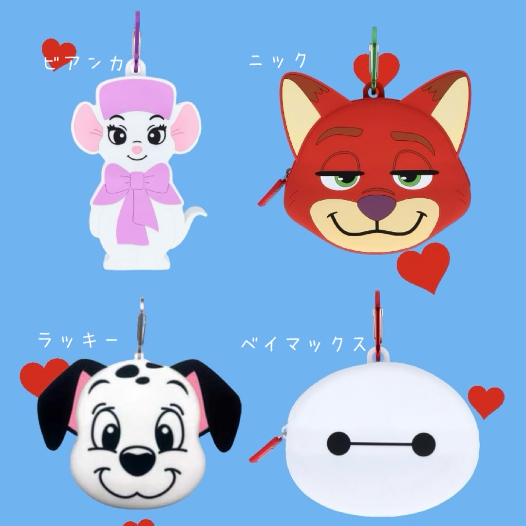 ディズニー シリコンポーチ ラッキー 101匹わんちゃん | amo．