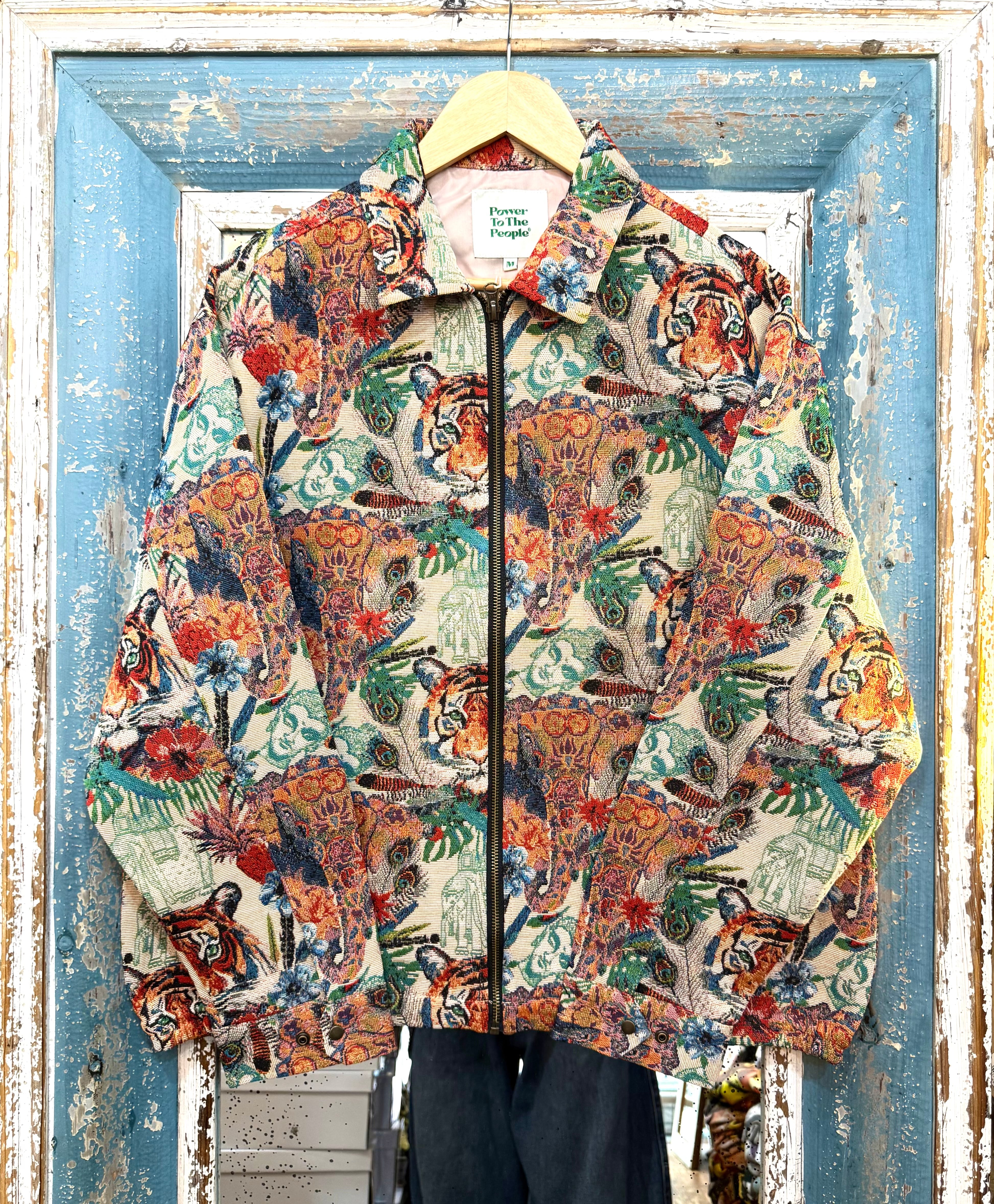 アニマル ゴブラン織 ジャケット | andco