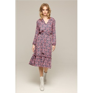 【Angry Sally】Kassandra Midi Dress in Lover Pattern A-019