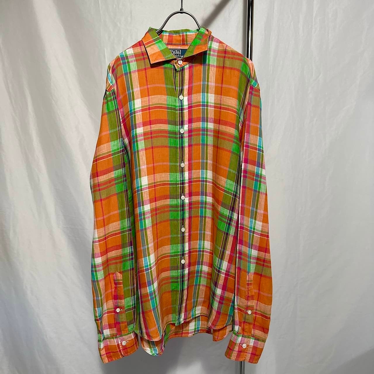 ラルフローレン POLO RALPH LAUREN size：L リネンシャツ 長袖