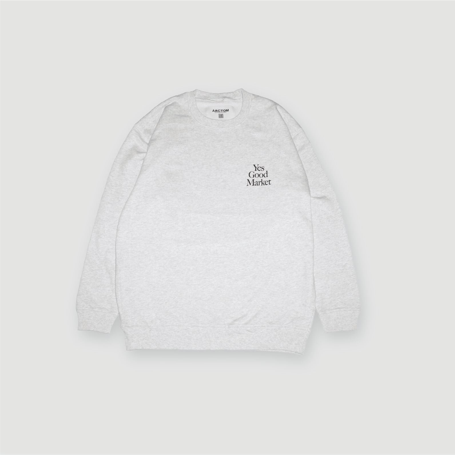 YGM×AM EDO FONT SWEAT [ASH GRAY] | arctom