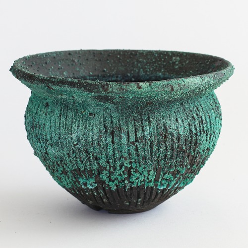 -錆びる形- Rim Bowl Pot (小野象平) R