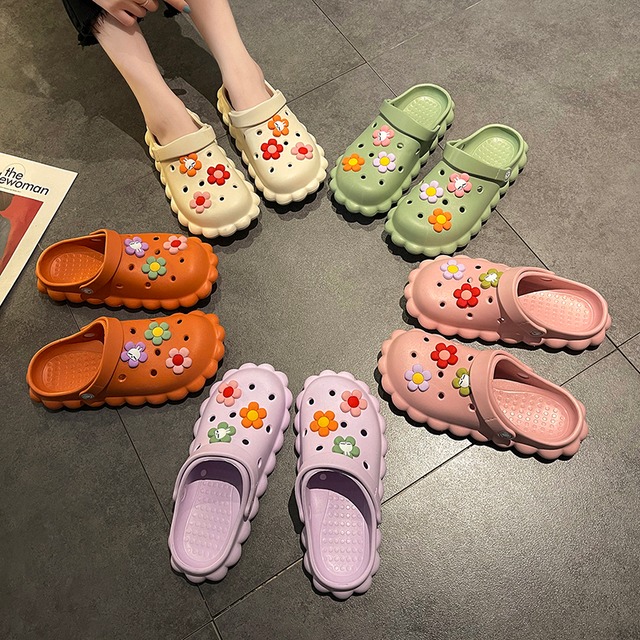 サンダルサマー 靴 シューズ 夏物 フラワーデザイン 部族の婦人靴28765950604