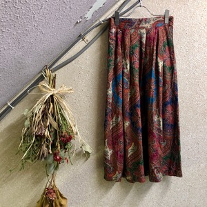 ethnic pattern skirt