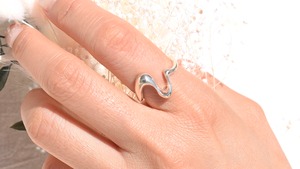 Wave ring《silver925》【受注製作】