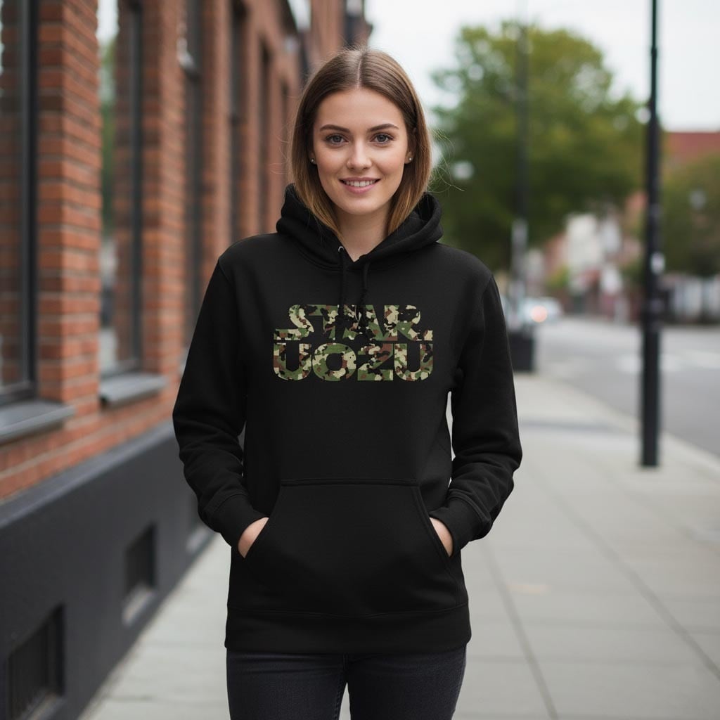 【通販専売】STAR UOZU 迷彩パーカー【HOODIE】