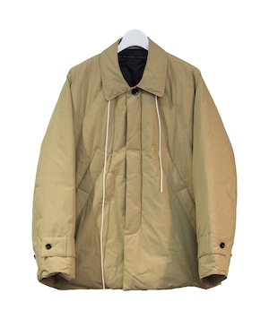 【LAST1】COTTON TYPEWRITER DOWN BLOUSON(BEG)