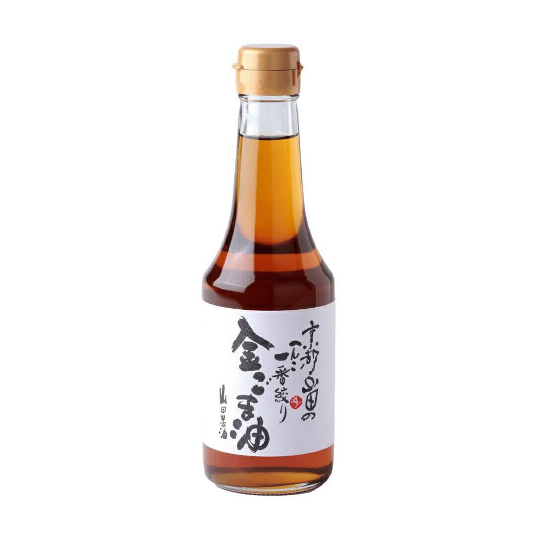 〈山田醤油〉一番搾り金ごま油 275g 1本