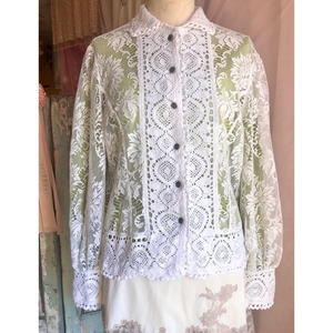 all　lace　blouse　jacket