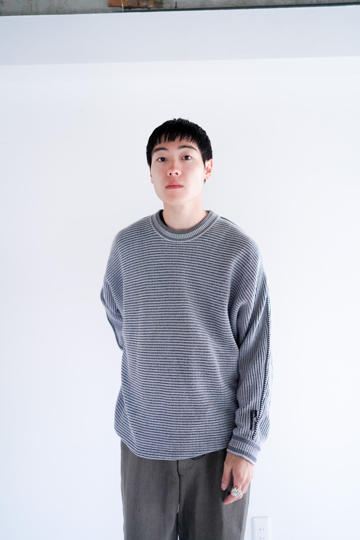 【1980s】"Germany," Europe Knitting Sweater / 5-371