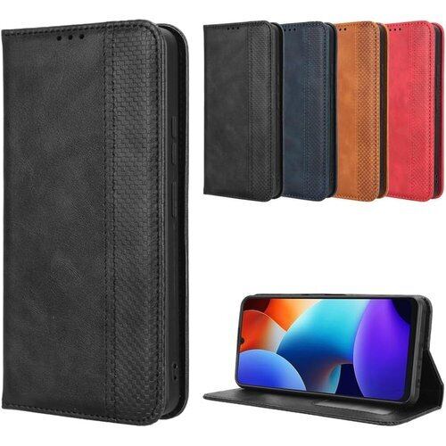 Blackview Oscal Modern 8/ Color 8 ケース MARR スマホケース 手帳型 シンプル カバー 手帳型ケース Blackview Oscal Modern 8/ Color 8 高級PU レザー カバー カードポケット 手作り スタンド機能付き 全面保護 マグネット 吸着 ブラック 2536