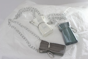 【CHIDORI】Morpho Organ Pleated Bag(CH2603-Z001)