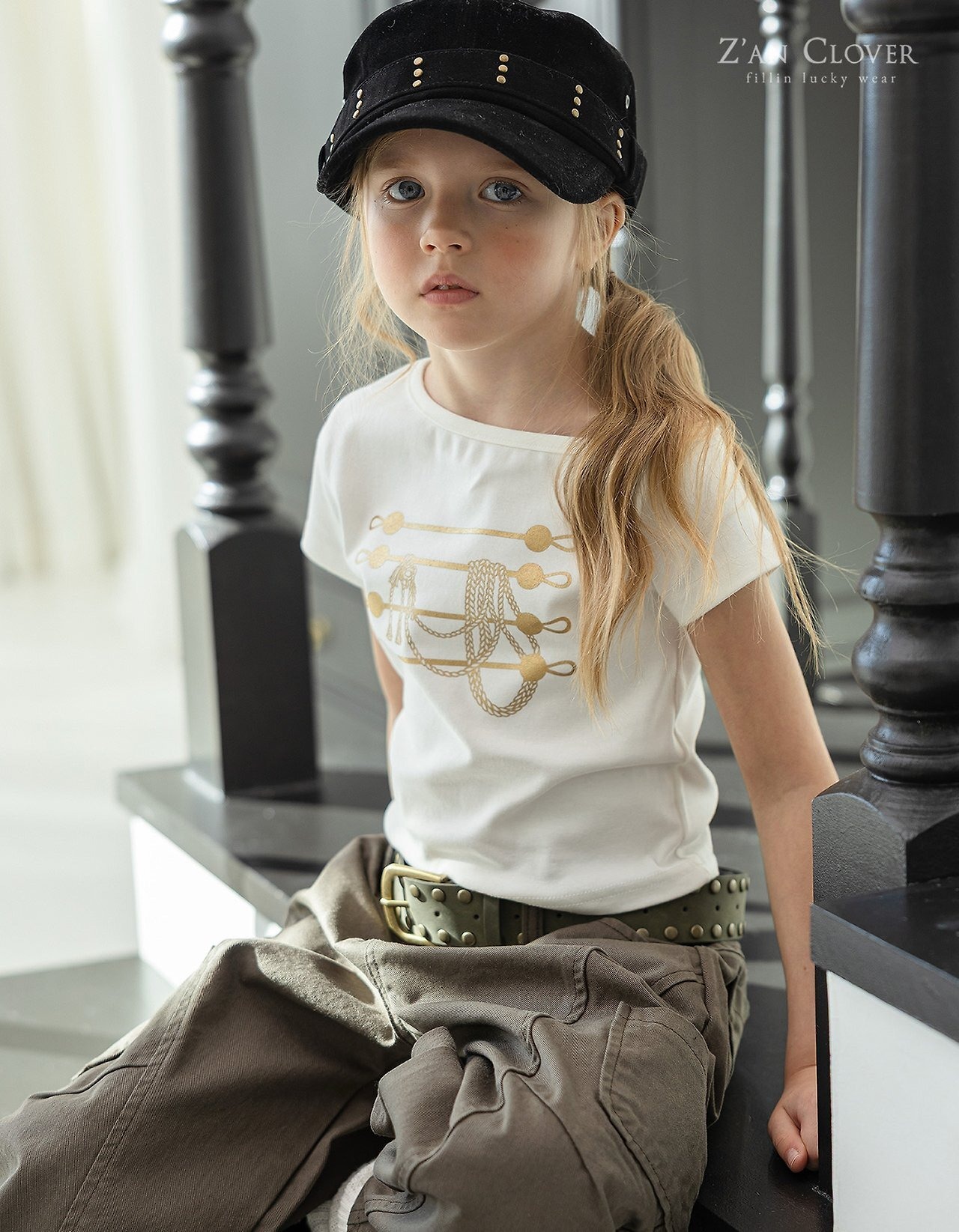 ZAN CLOVER［取寄］gold chain tee 26winter