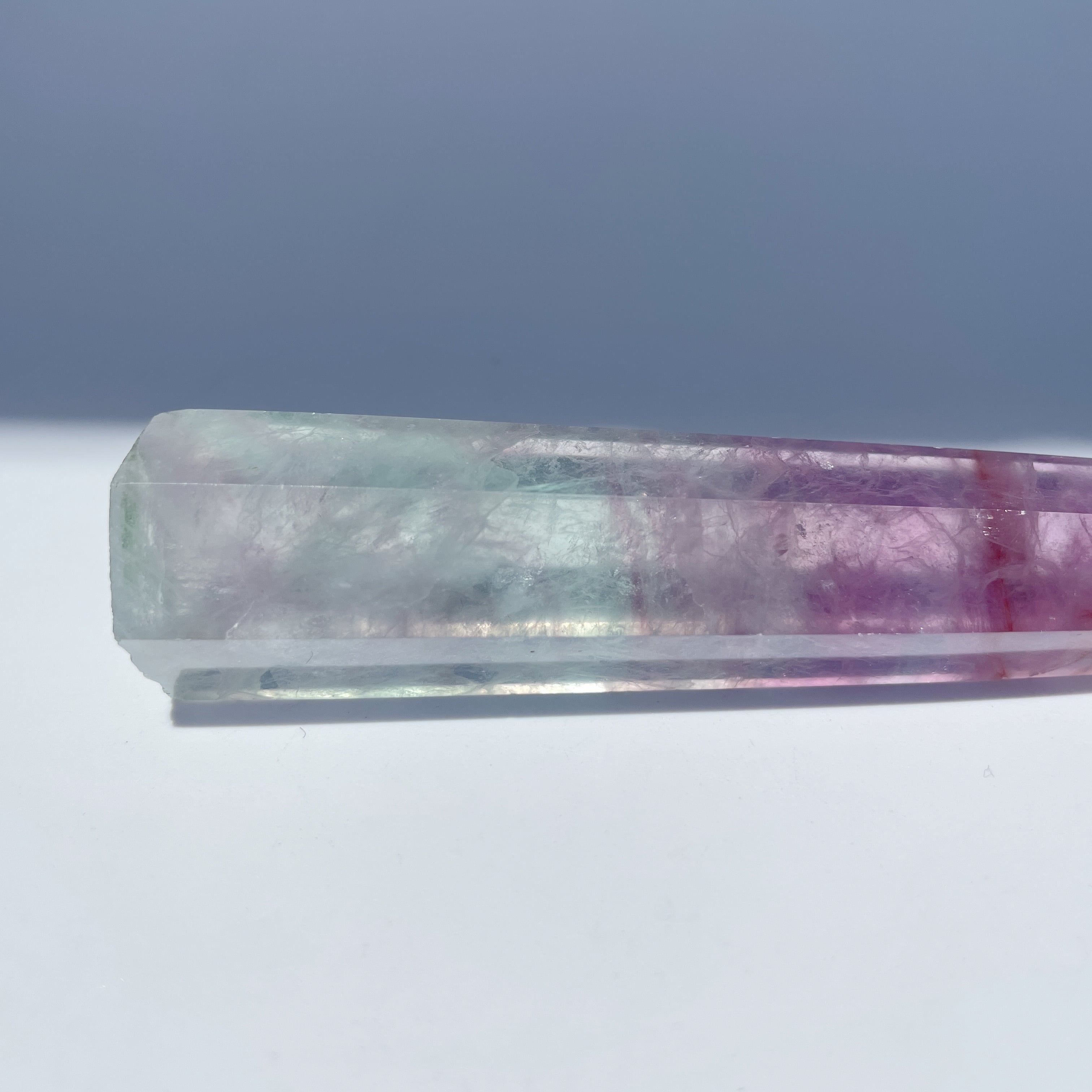 バイカラーフローライト タワー型93◇Fluorite◇天然石・鉱物