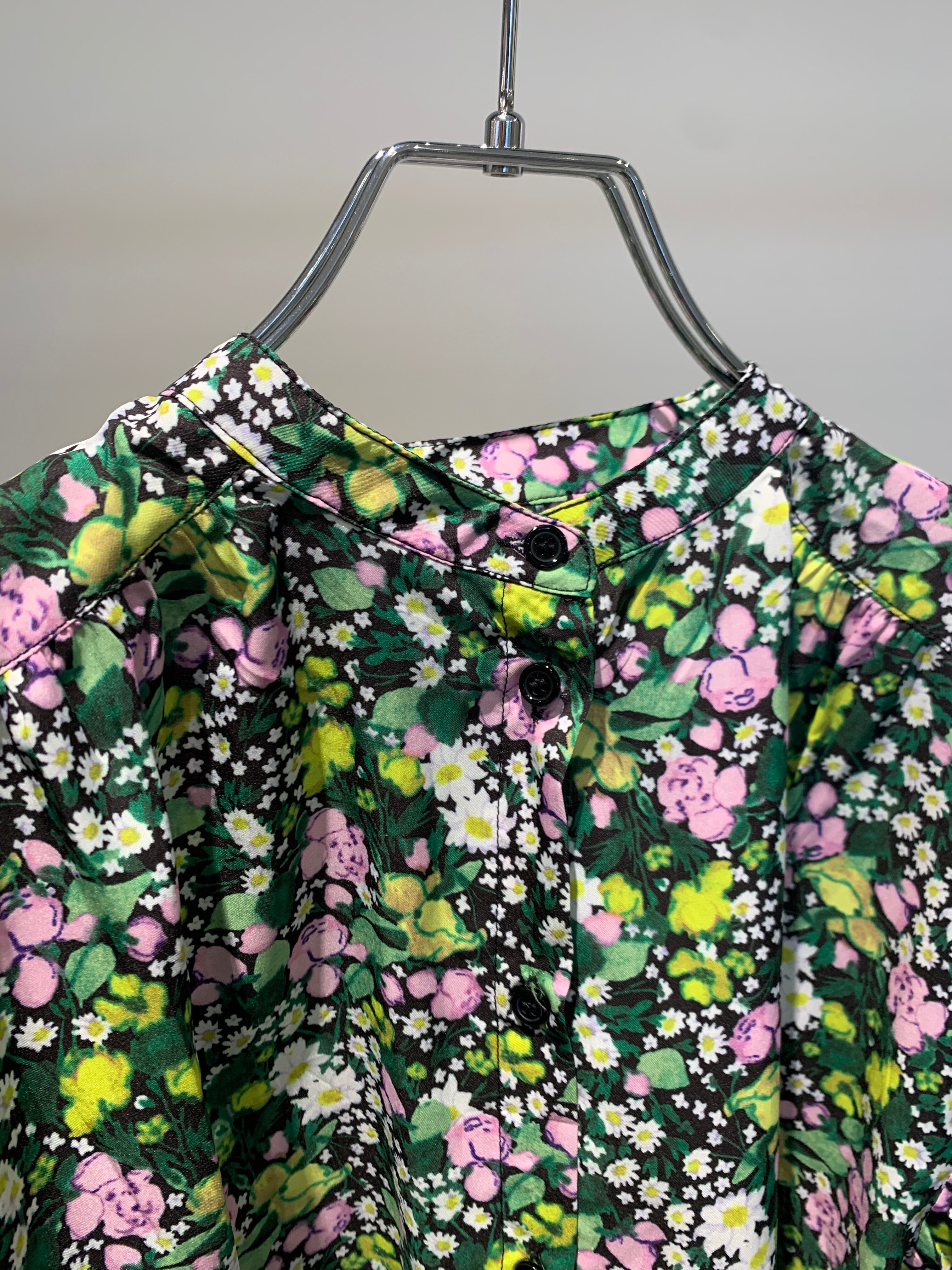 flower print blouse