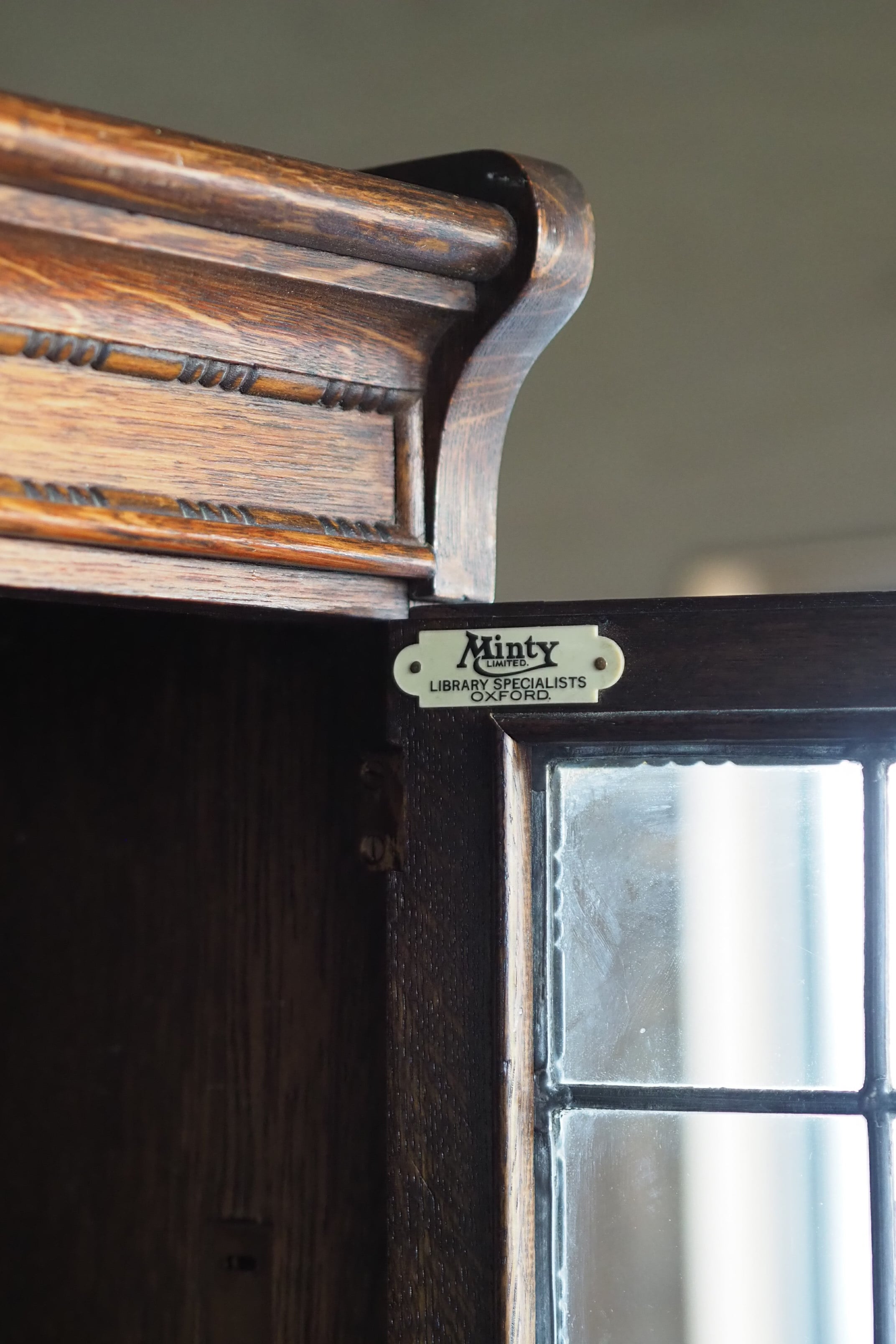 MINTY社スタッキングブックケース-antique oak book case